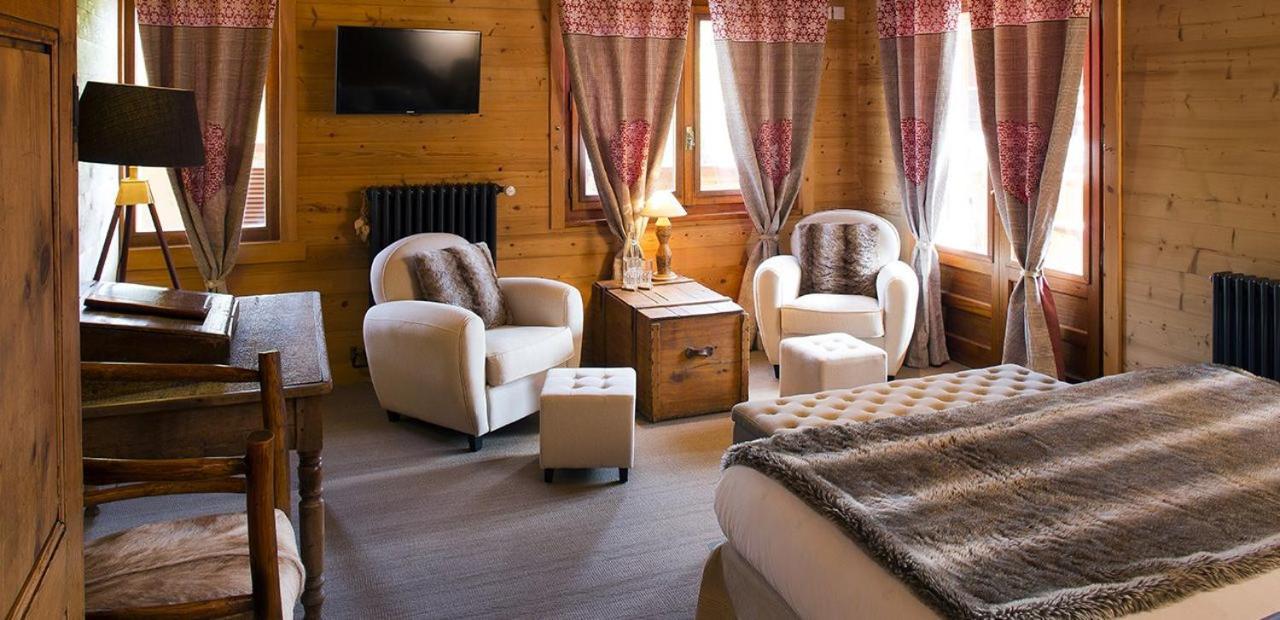 Chalet-Hotel Les Cimes Le Grand-Bornand Esterno foto