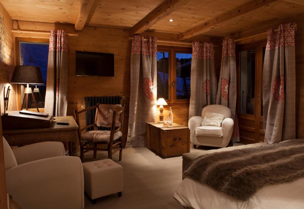 Chalet-Hotel Les Cimes Le Grand-Bornand Esterno foto