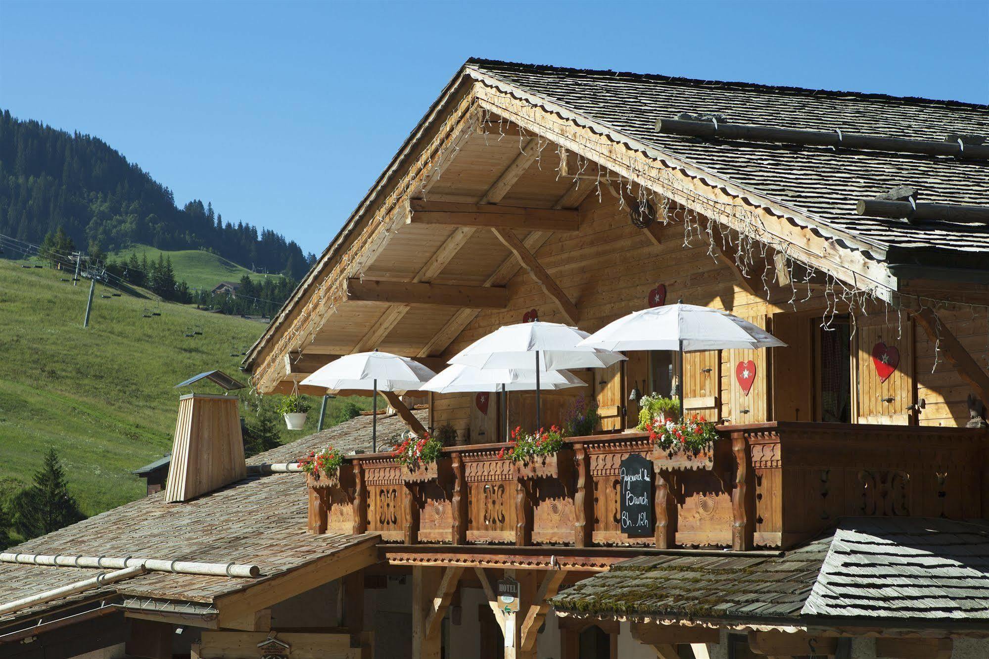 Chalet-Hotel Les Cimes Le Grand-Bornand Esterno foto