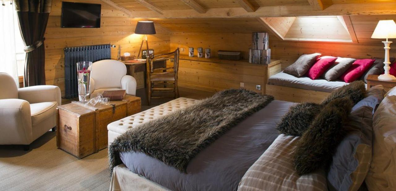 Chalet-Hotel Les Cimes Le Grand-Bornand Esterno foto