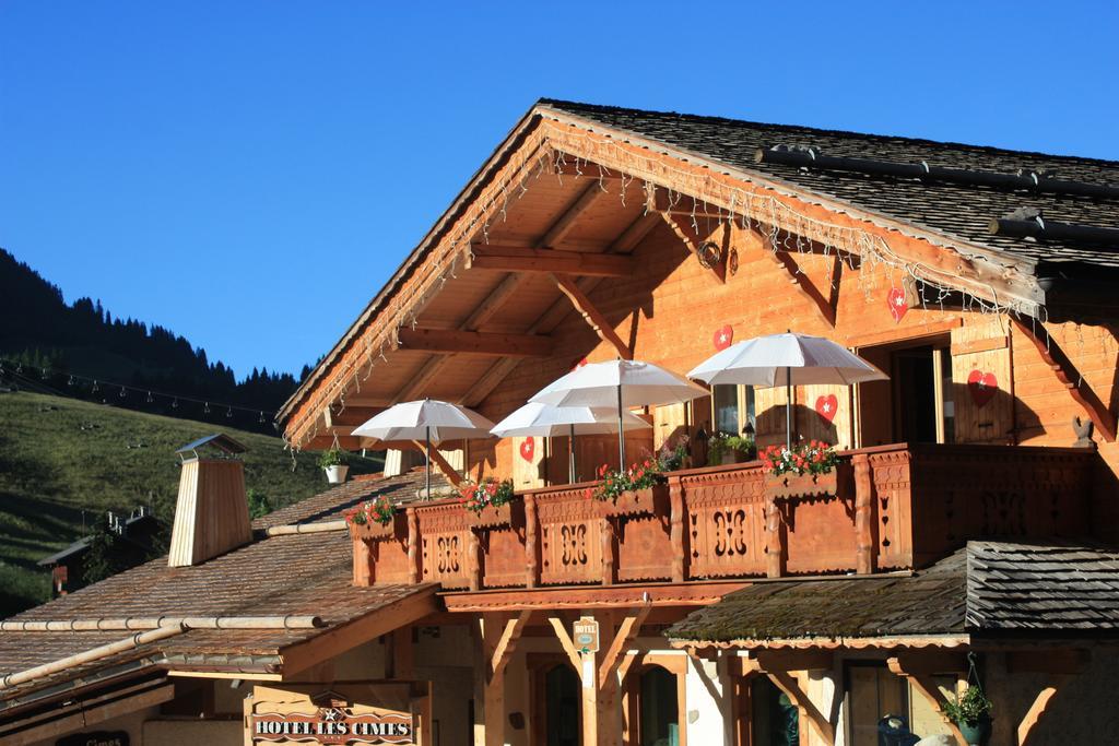 Chalet-Hotel Les Cimes Le Grand-Bornand Esterno foto